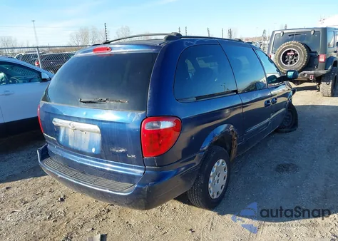 2003 Chrysler Town & Country Lx z USA, uszkodzony, nr VIN 2C8GP44L43R103484